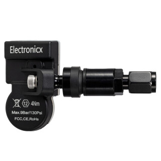 1x Reifendrucksensor RDKS Sensor Metallventil Schwarz...