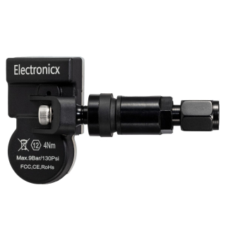 1x Reifendrucksensor RDKS Sensor Metallventil Schwarz...