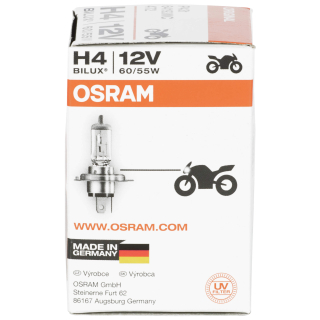 1X H4 Motorrad Osram 12V Scheinwerfer Beam Birnen Auto Lampe Licht Lampen 60/ AA