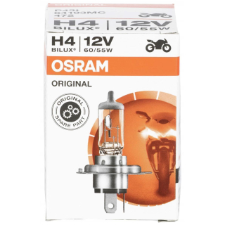 1X H4 Motorrad Osram 12V Scheinwerfer Beam Birnen Auto Lampe Licht Lampen 60/ AB