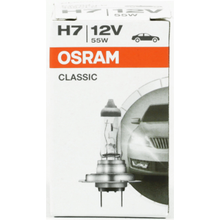 2x Osram H7 Classic 64210 CLC Lampe 12V 55W 64210CLC Autolampe Glühlampe Birn AI