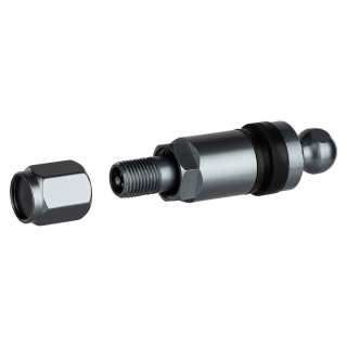 4x replacement valve metal valve in gunmetal anthracite for rdks sensors (rdks sensor not included!)