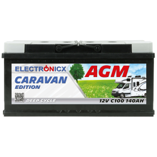 Electronicx Caravan Edition V2 Batterie AGM 140 AH 12V...