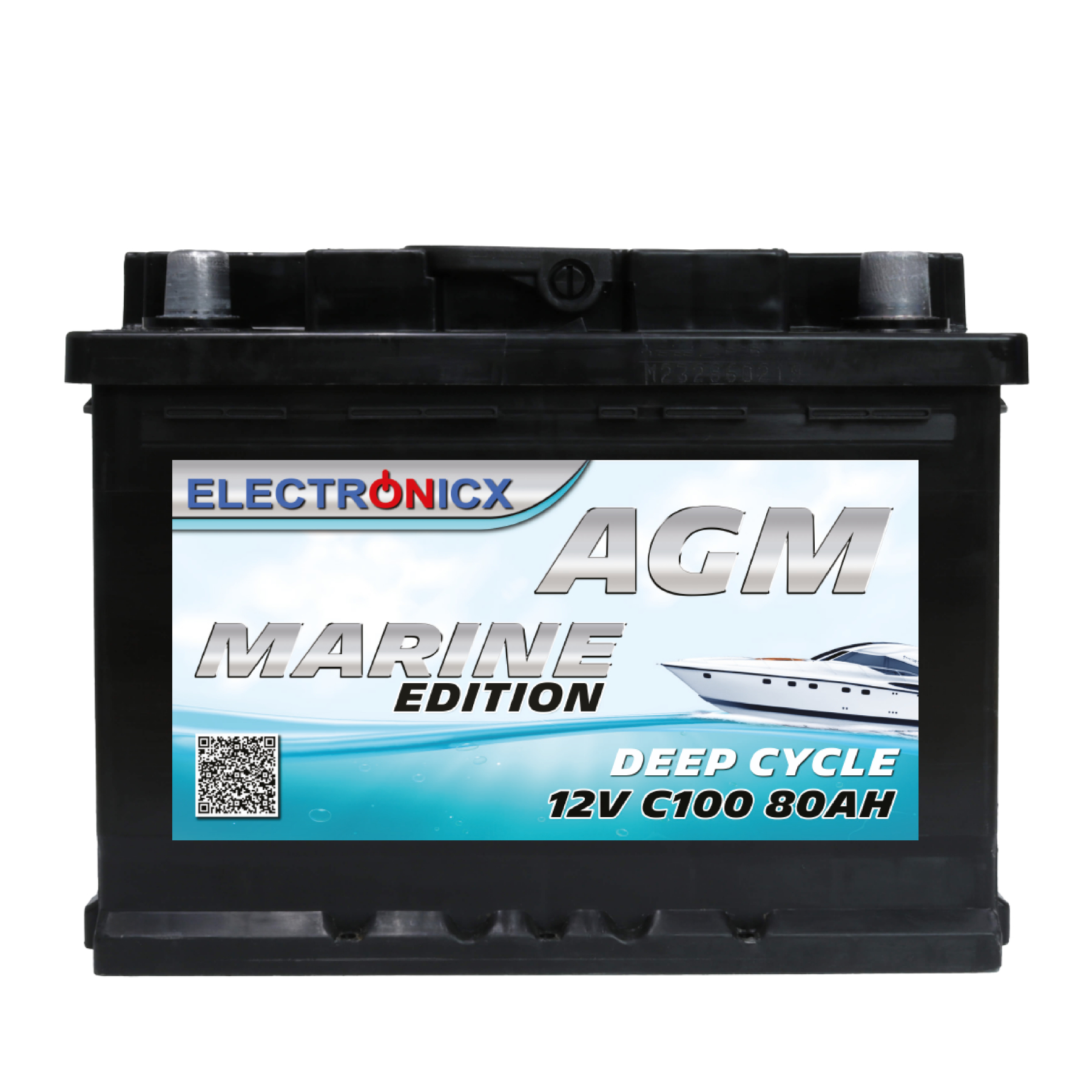 AGM-Batterie Marine Edition 80 Ah Versorgungsbatterie, 109,99 €