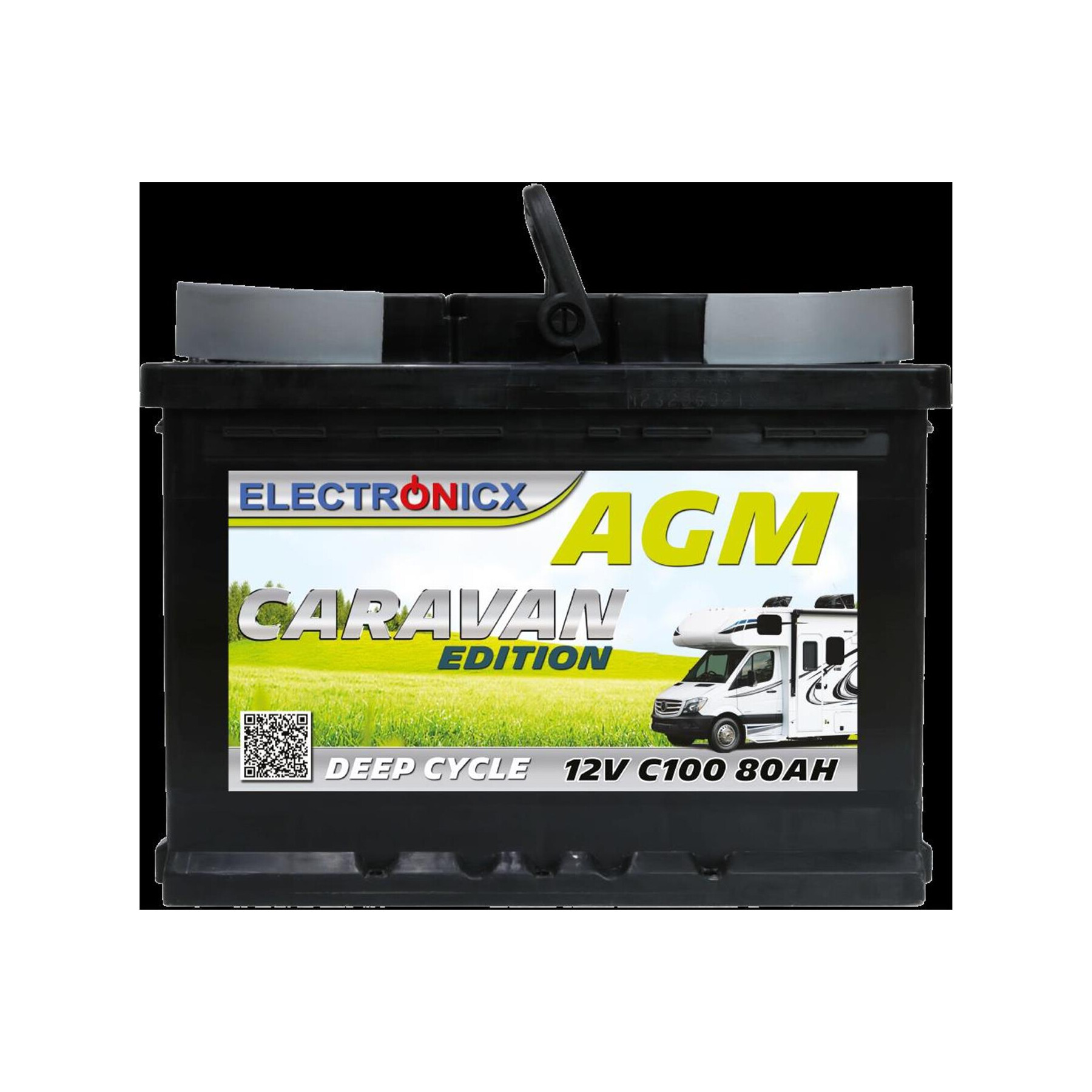 AGM-Batterie Caravan Edition Versorgungsbatterie 80 Ah, 109,99 €