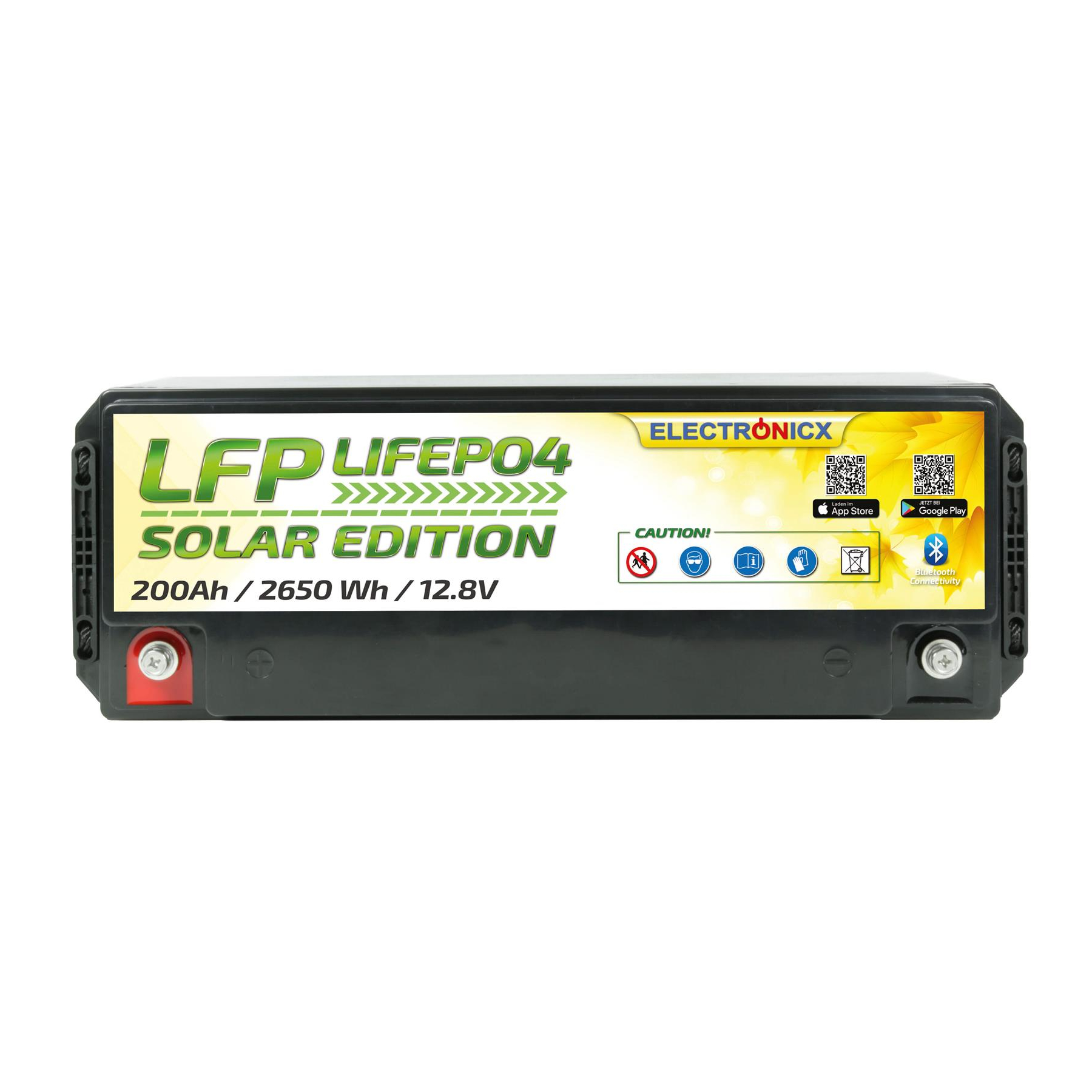 GJZhuan 4/8 Stücke LIFEPO4 Batterie 3,2 V 200AH Lithium-Eisenphosphatzelle 24V200AH 12V200AH Solarenergie Tragbare Stromversorgung EU US-steuerfrei Size : 4pcs