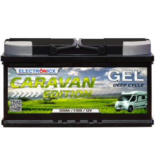 Electronicx Caravan Edition Gel Battery 120 ah 12v...