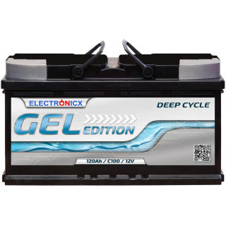Electronicx Edition Gel Batterie 120 AH 12V Wohnmobil...
