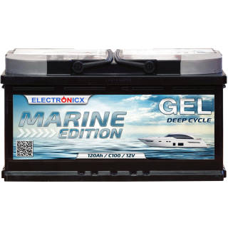 Electronicx Marine edition gel battery 120 ah 12v boat...