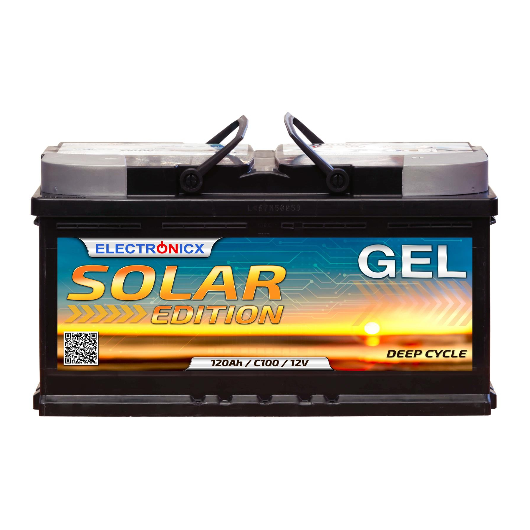 Electronicx Solar Edition 12V Batterie 120 169,99 € Solar, AH Gel