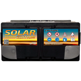 Batería Gel Solar Edition Electronicx 120 AH 12V para Suministro Solar ▶ Premium ✓ Batería AGM Sin Mantenimiento 12V