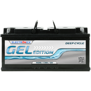 Electronicx Edition Gel Batterie 140 AH 12V Wohnmobil...