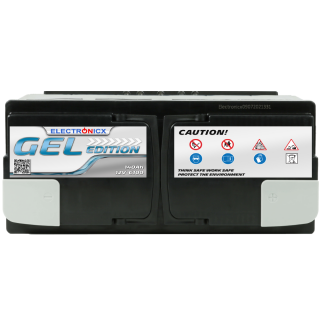 Elektronická baterie Electronicx Gel Edition 140 Ah 12V pro obytný vůz a loď