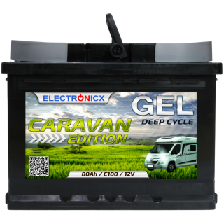 Electronicx Caravan Edition Gel Battery 80 ah 12v...