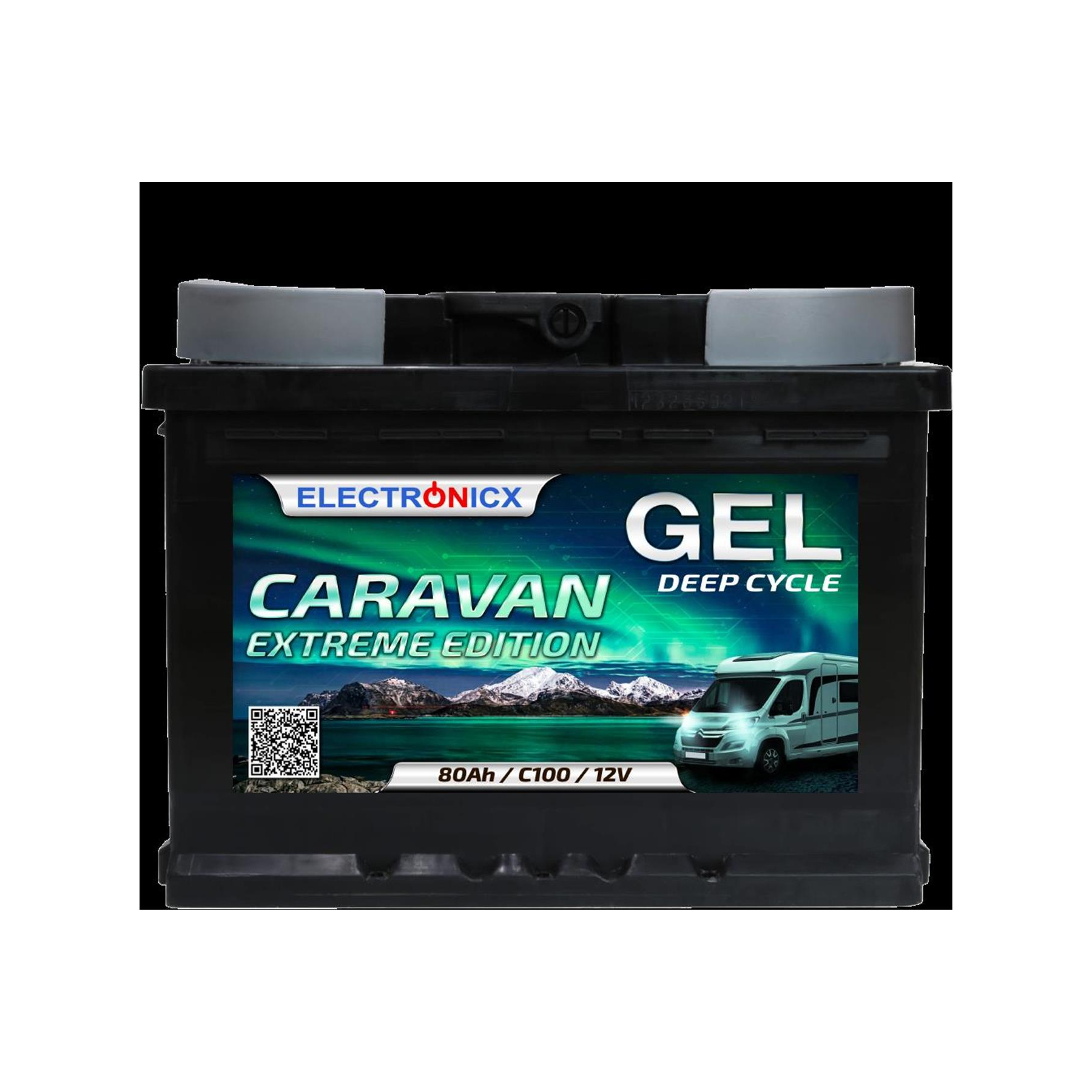 Electronicx Caravan EXTREME Edit. Gel Batterie 80 AH 12V, 119,99 €