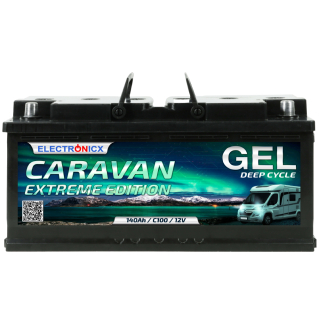 Electronicx Caravan EXTREME Edition Gel Batterie 140 AH...