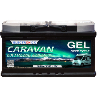 Electronicx Caravan EXTREME Edition Gel Batterie 120 AH...