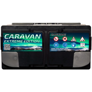 Electronicx Caravan extreme Edition Gel Battery 120 ah 12v Motorhome Boat Supply