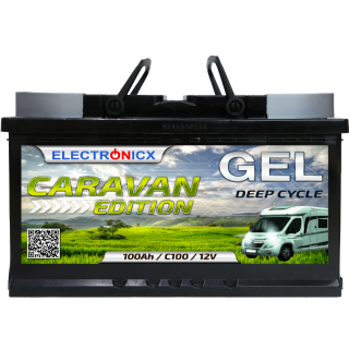 Electronicx Caravan Edition gel battery 100 ah 12v...