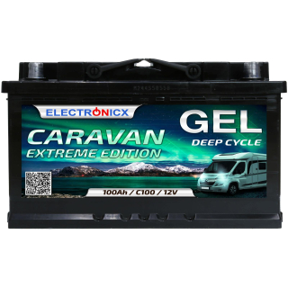Electronicx Caravan extreme Edition gel battery 100 ah...