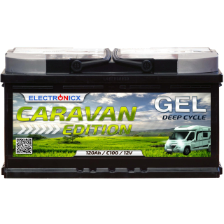 gel battery 120Ah Caravan Edition gel battery 120 ah 12v motorhome supply