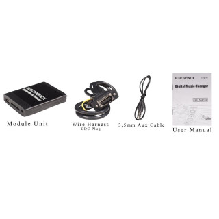 Adapter USB SD MP3 AUX Bluetooth hands-free kit Mazda from 2009