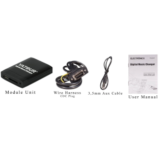Yatour USB SD AUX Adapter Toyota Aygo, Peugeot 107,...